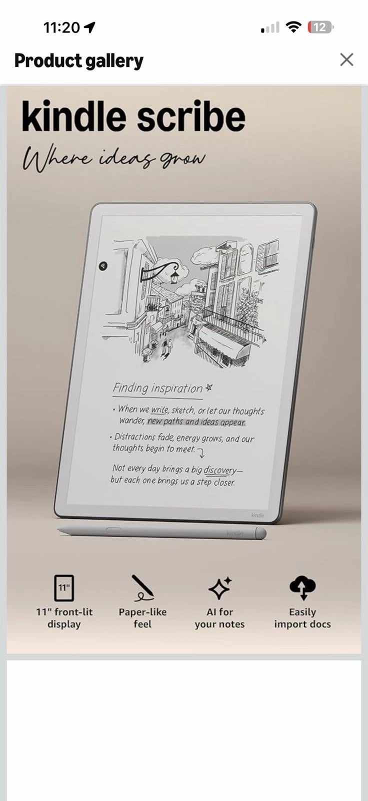 Amazon Kindle Scribe Tablets