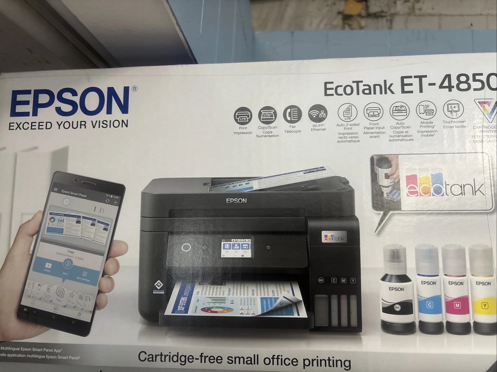 Epson EcoTank ET-4850 Printers