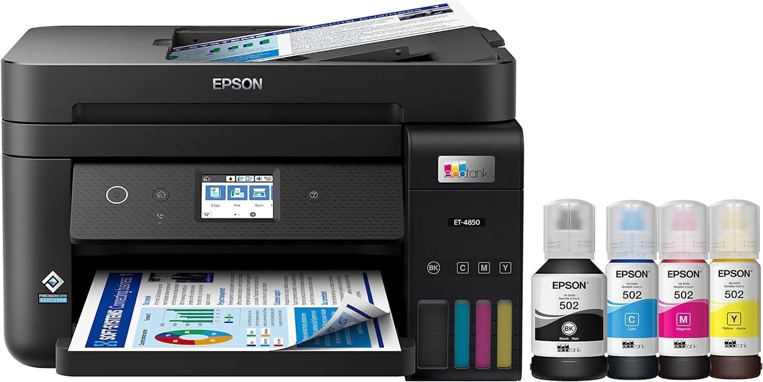 Epson EcoTank ET-4850 Printers