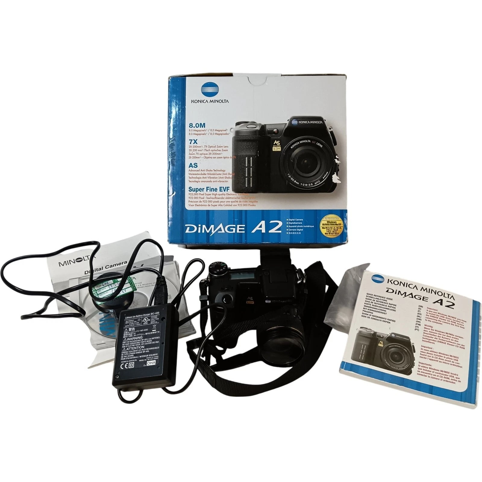 Minolta DiMAGE A2 Digital Cameras