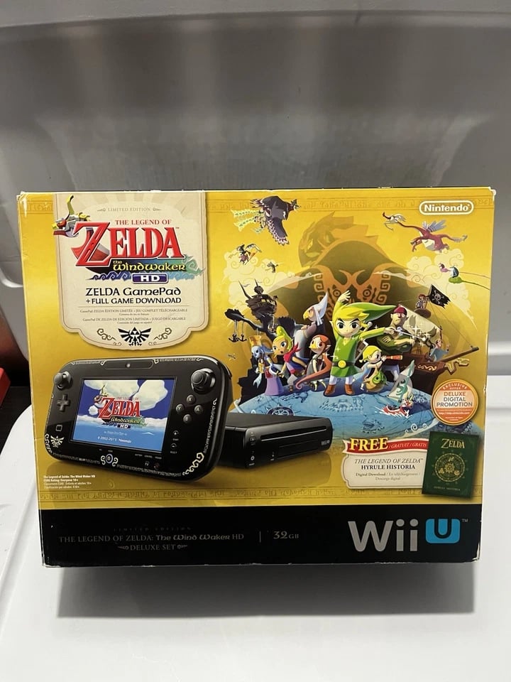 Nintendo Wii U Console Deluxe Video Game Consoles