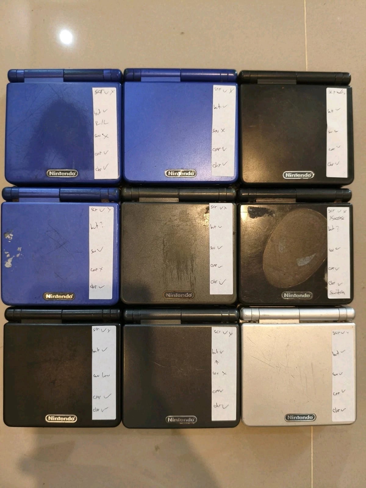 Nintendo Game Boy Advance SP Video Game Consoles