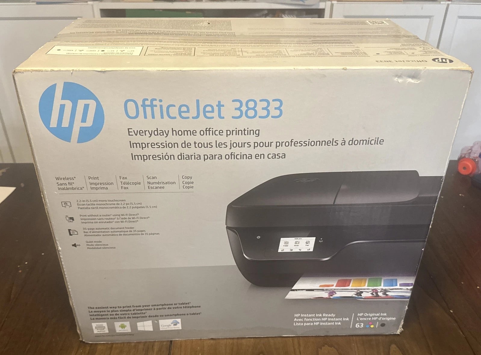 HP Officejet Printer 3833 Printers