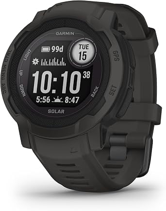 Garmin Garmin Instinct 2 Solar Rugged GPS Smartwatch, Graphite Smartwatches