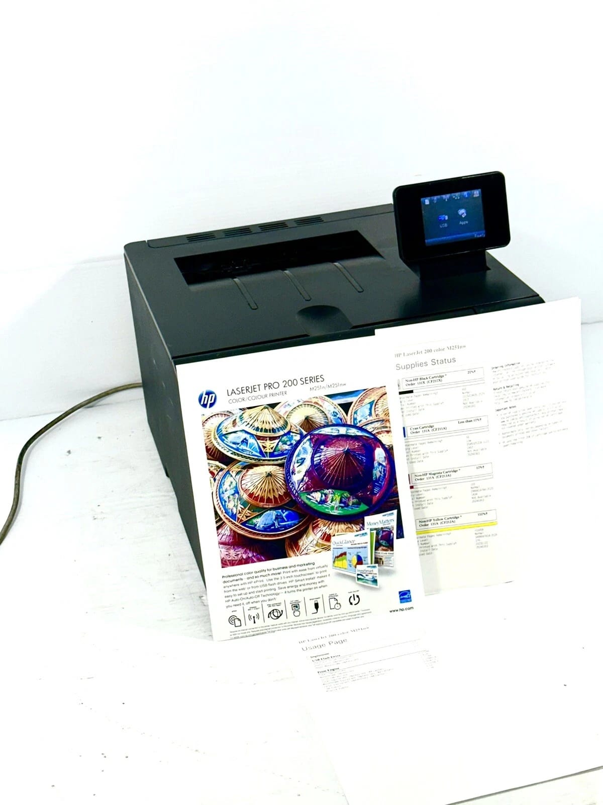 HP Laserjet Pro 200 color M251nw Printers Used - Good