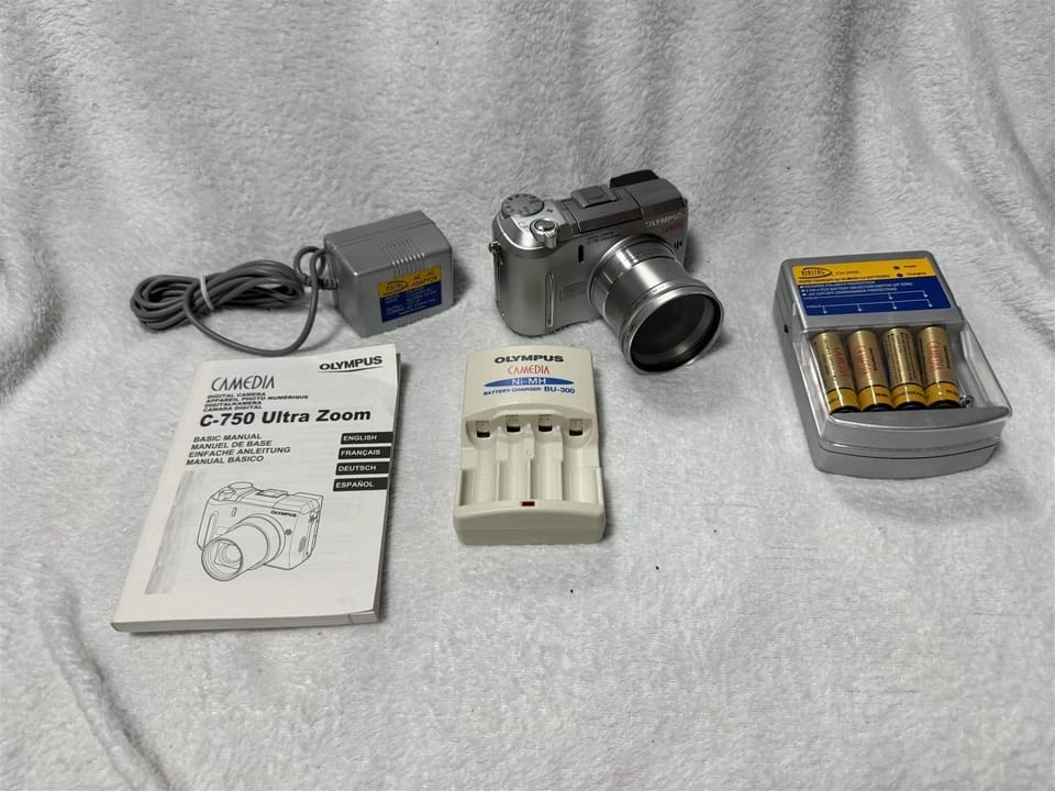 OM SYSTEM C-750 Digital Cameras Gray New Body Only