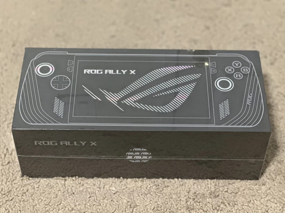 ASUS ROG Ally X Video Game Consoles Black New