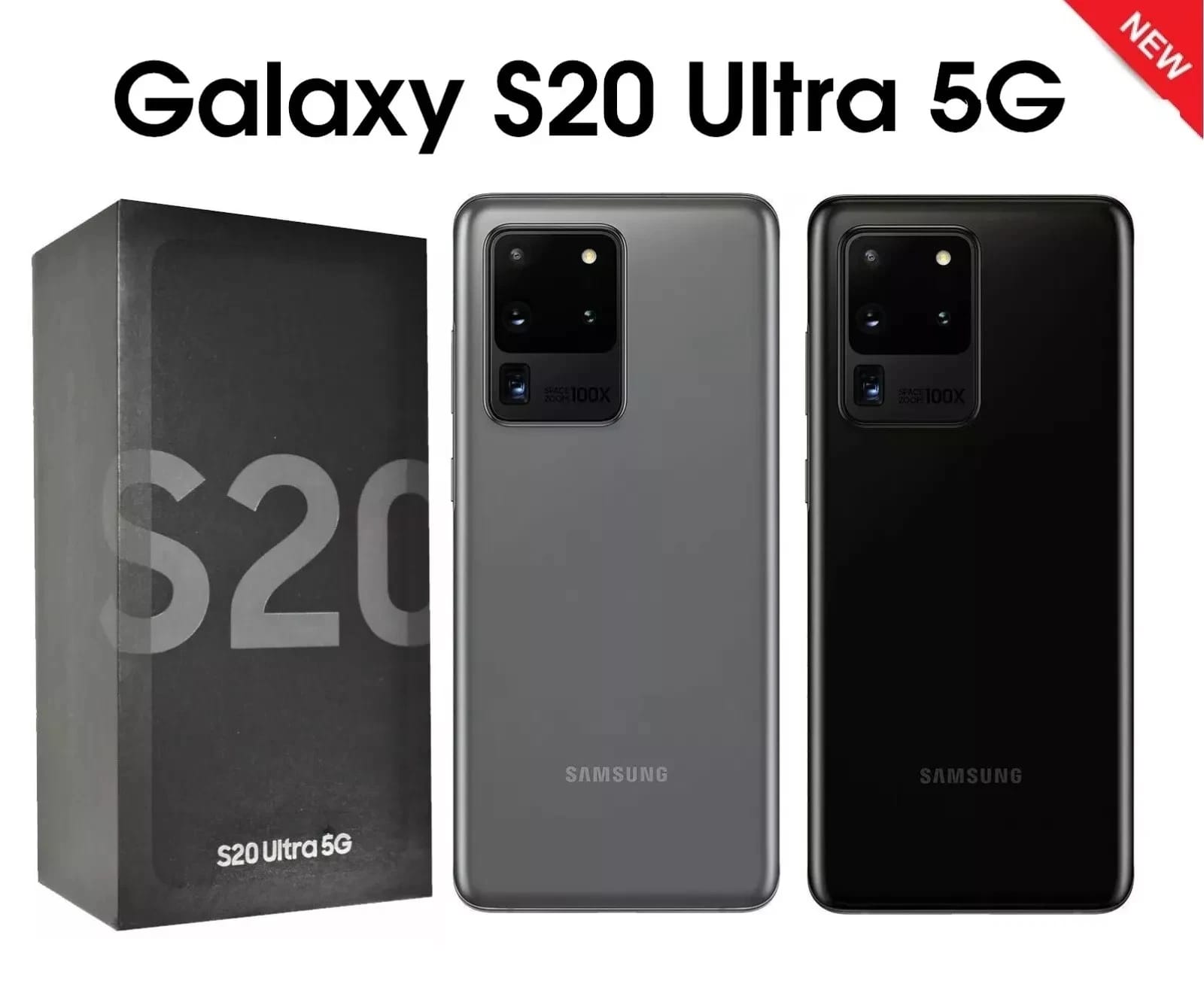 Samsung Galaxy S20 Ultra Cell Phones Gray Unlocked 128GB For parts or not working
