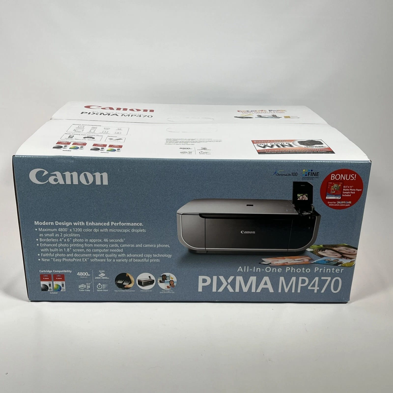 Canon PIXMA MP470 Printers Open-Box Excellent