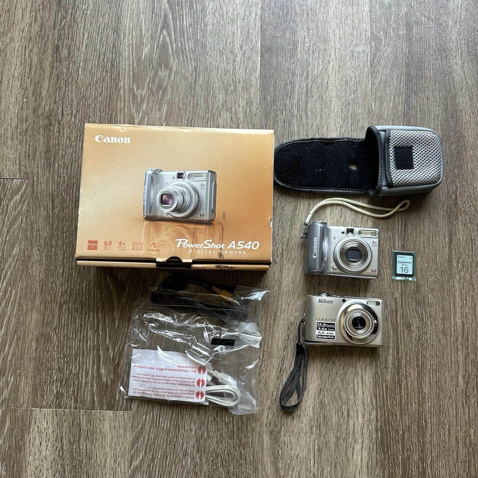 Canon PowerShot A540 Digital Cameras Silver New Body Only