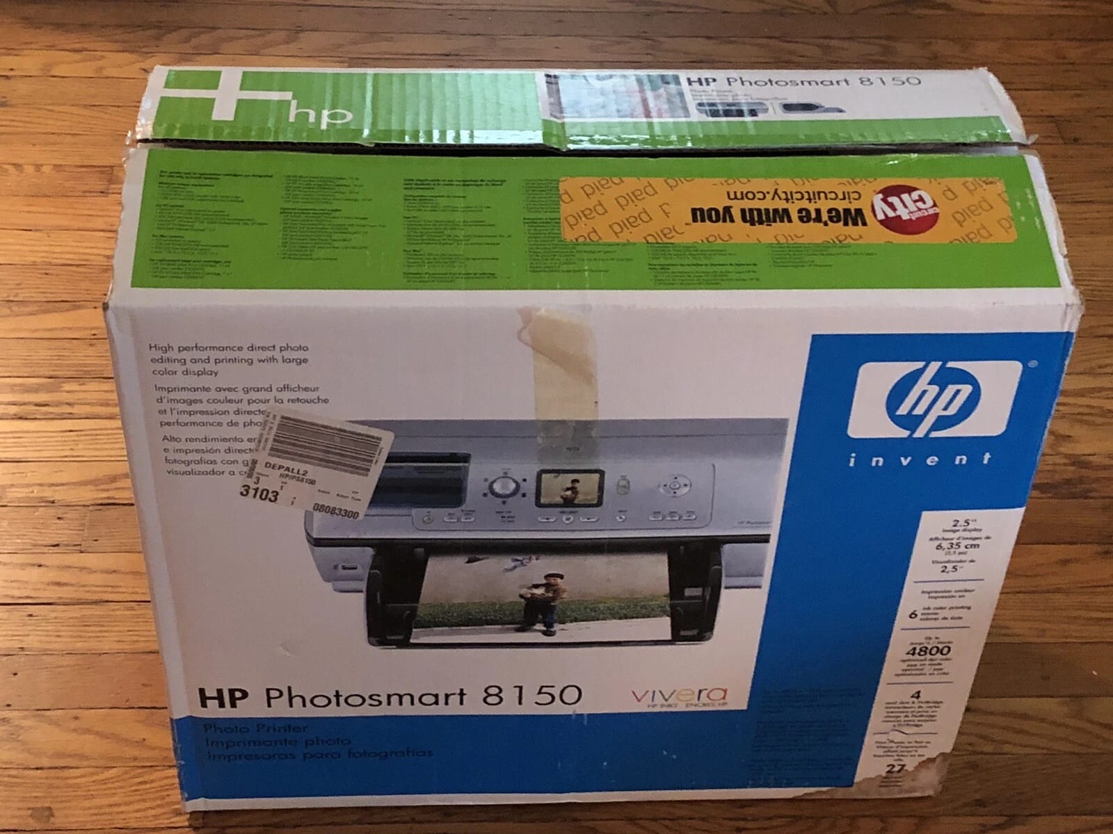 HP Photosmart 8150 Printers New