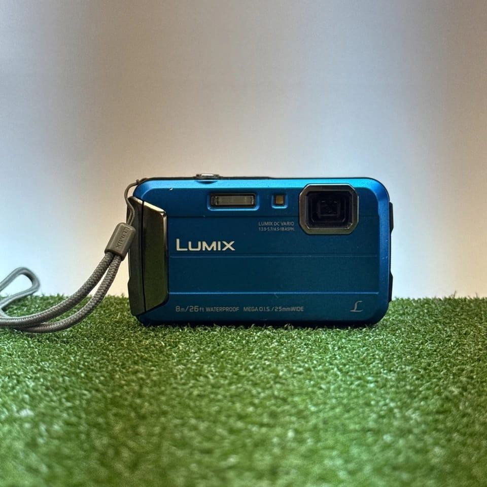 Panasonic LUMIX FT30 Digital Cameras Orange Used - Good Body Only