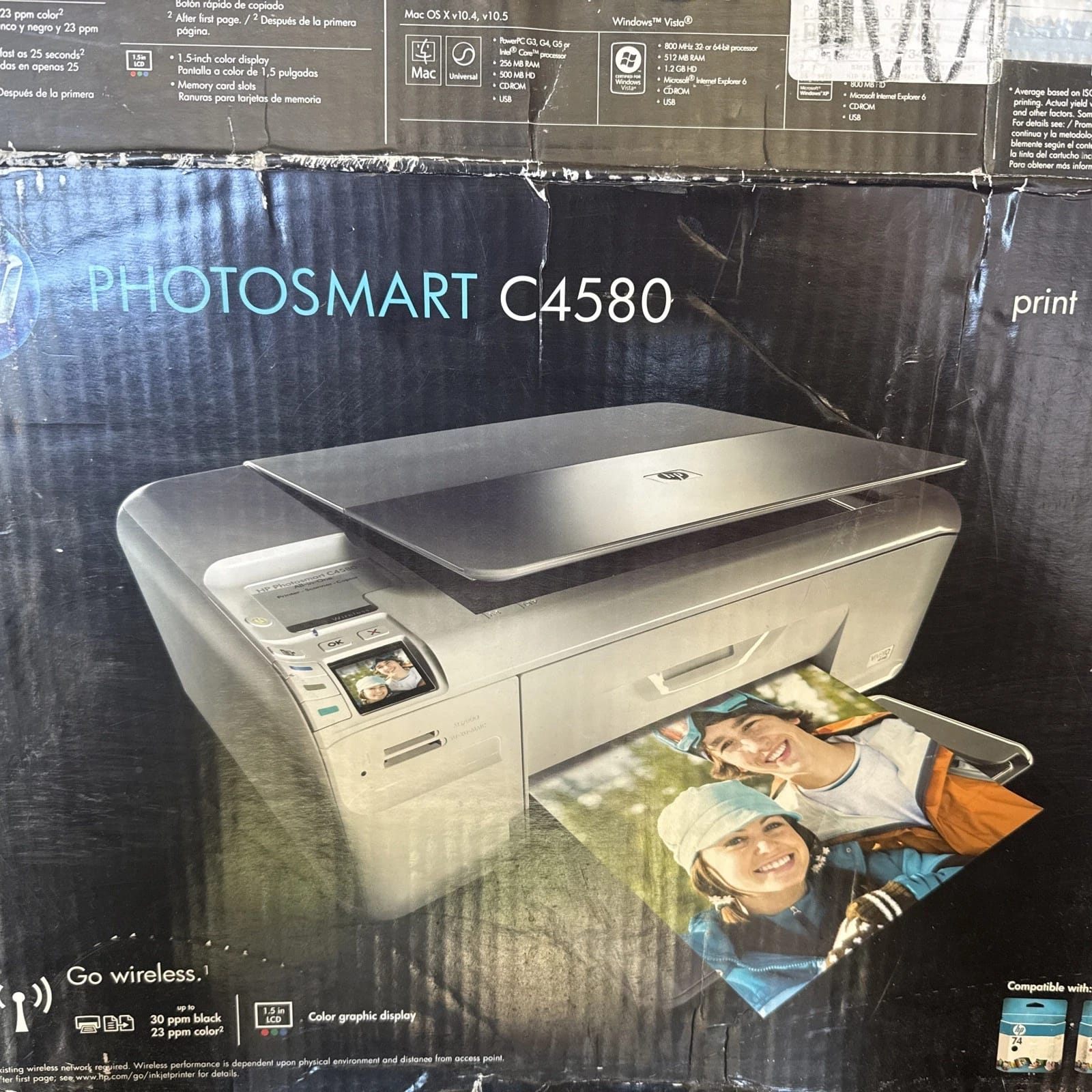 HP Photosmart C4580 Printers New