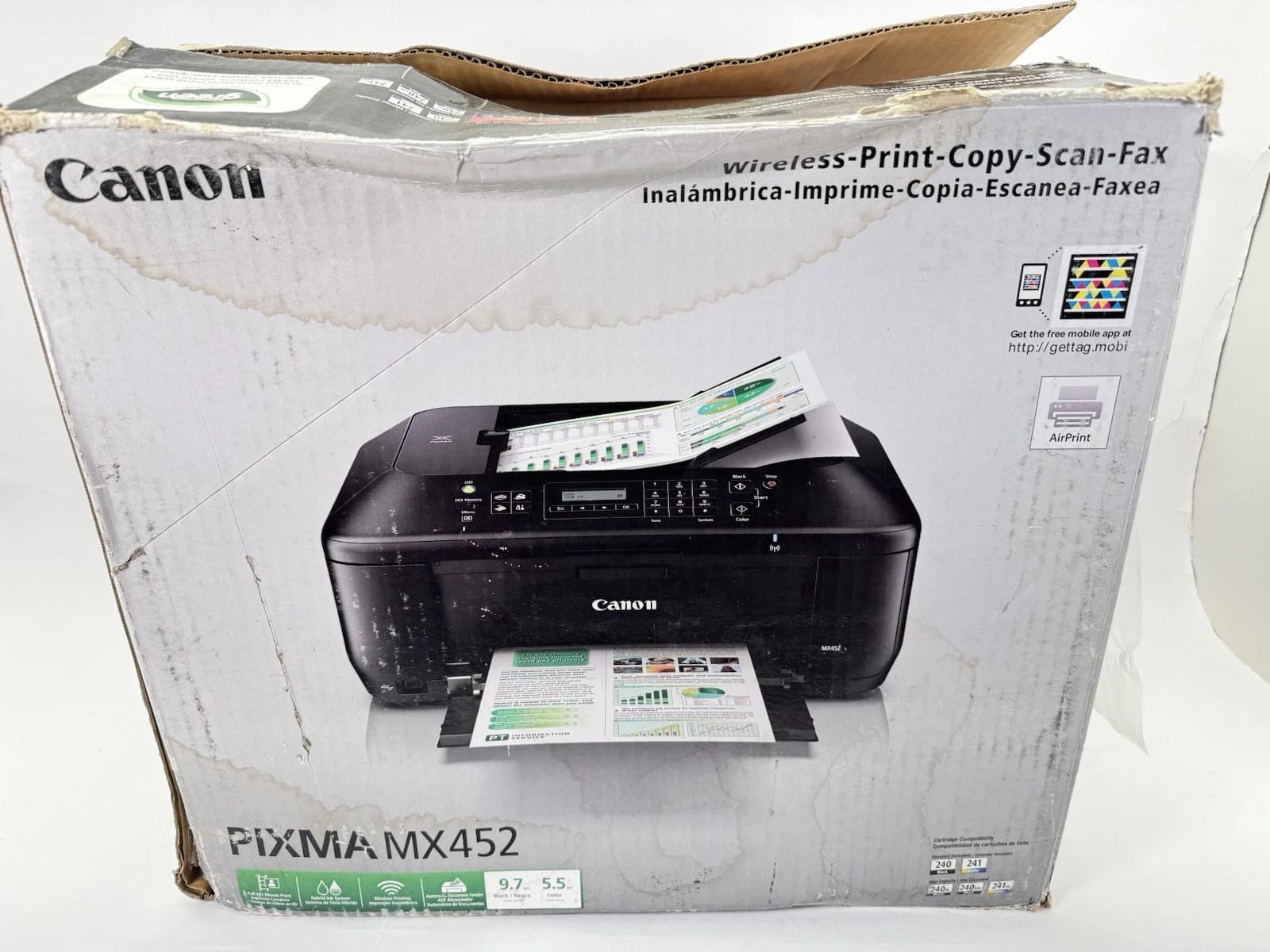 Canon Pixma MX452 Printers New