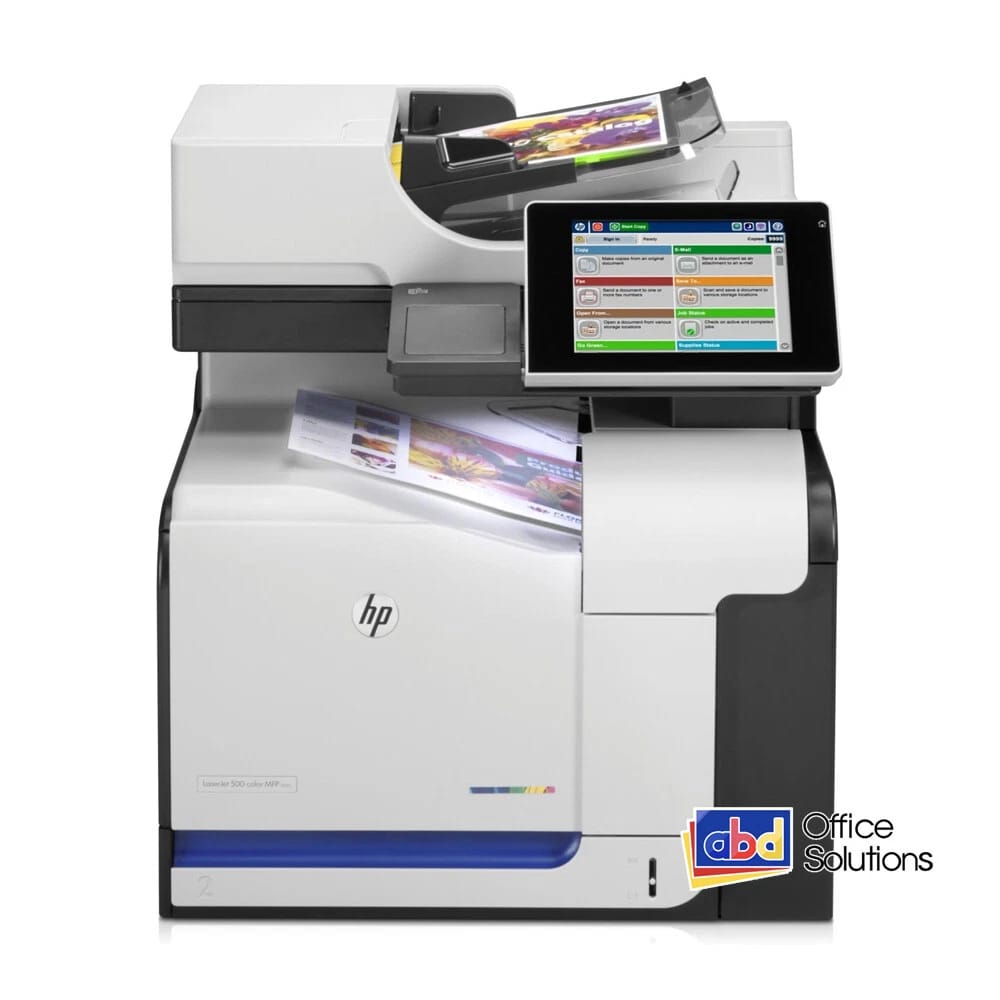HP LaserJet Enterprise 500 color MFP M575dn Printers Refurbished - Excellent