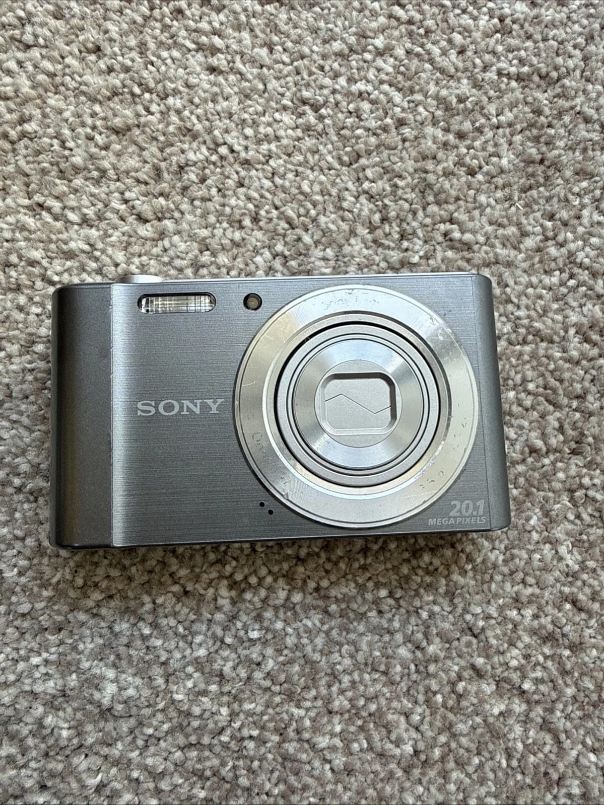 Sony Cyber-shot DSC-W810 Digital Cameras Silver Used - Good Body Only