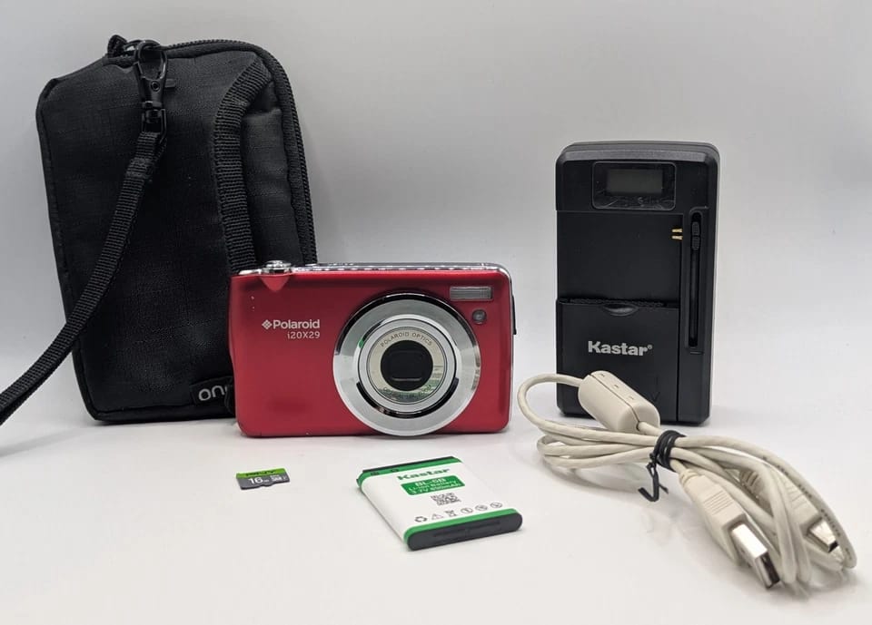 Polaroid i20X29 Digital Cameras Red New Body Only