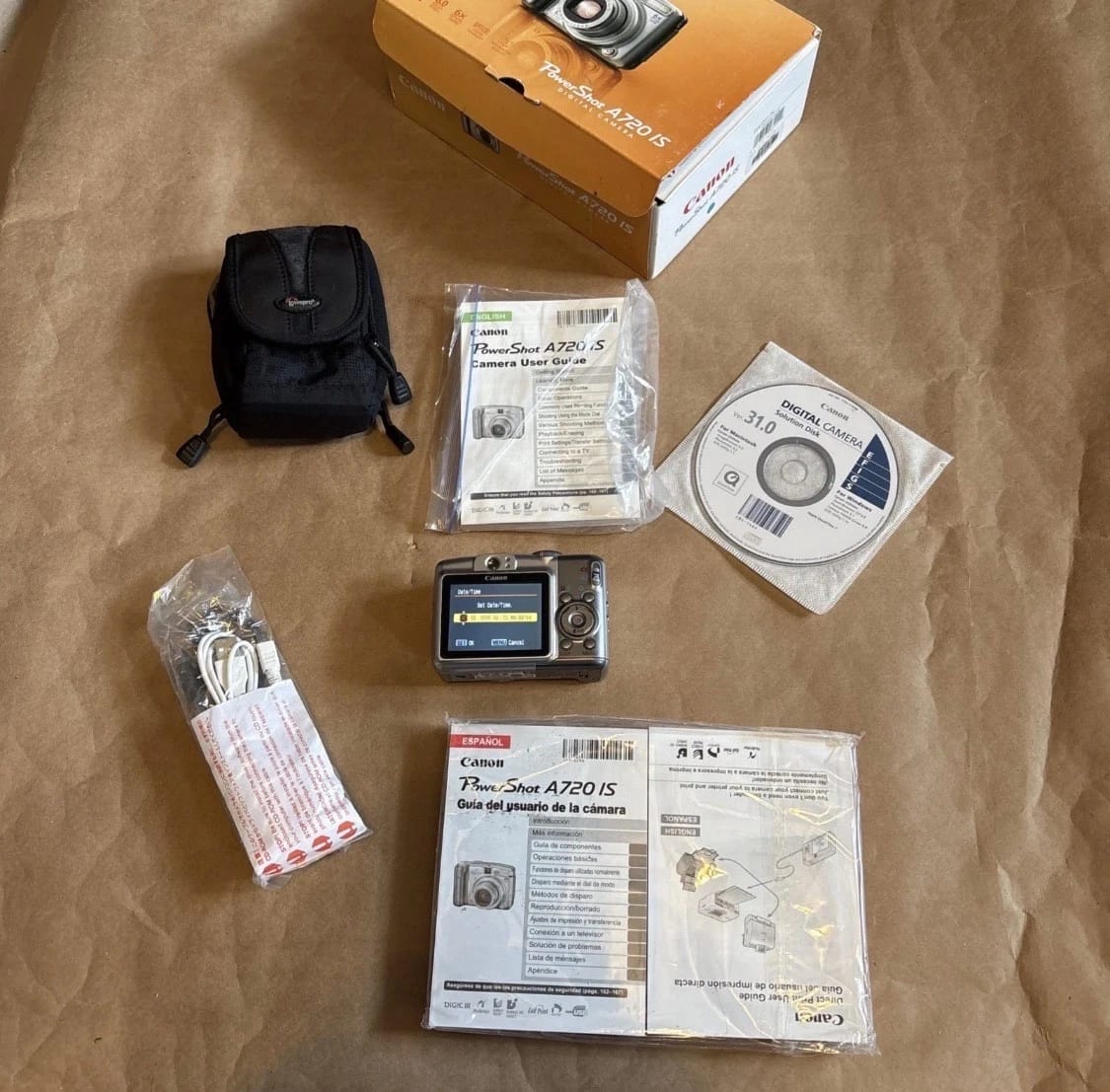 Canon PowerShot A720 IS Digital Cameras Silver New Body Only