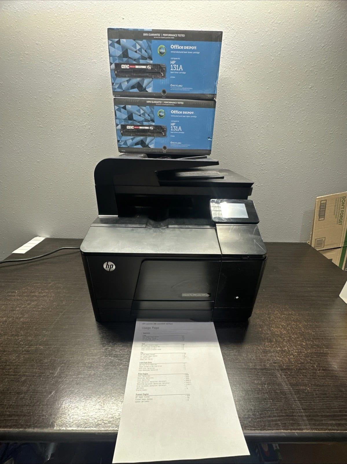 HP LaserJet pro 200 Color MFP M276nw Printers Used - Good
