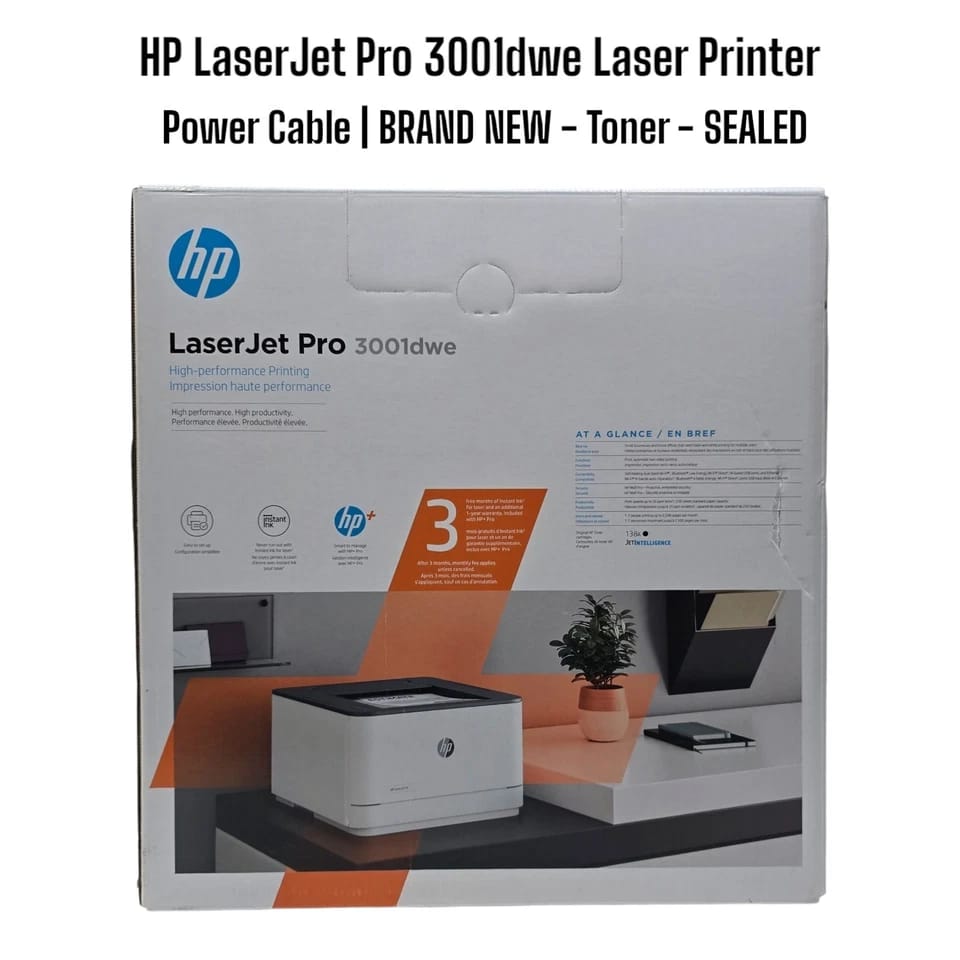 HP 3001dwe Printers New
