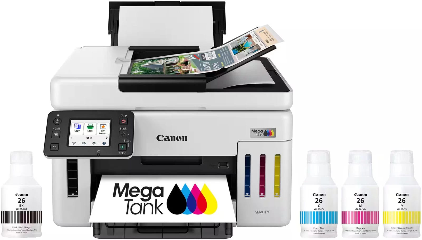 Canon MegaTank GX6120 Printers New