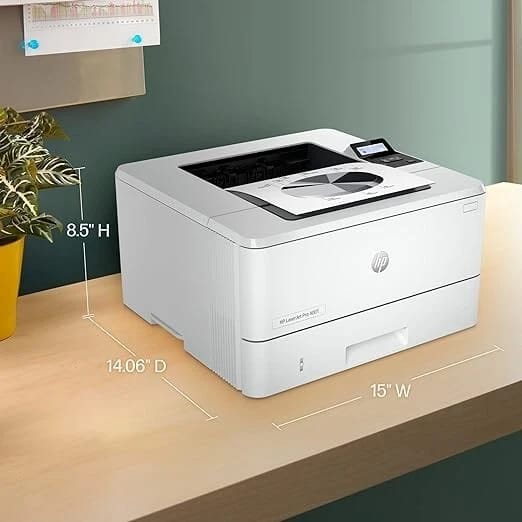 HP HP LaserJet Pro 4001n Printer Printers Black Open-Box Excellent