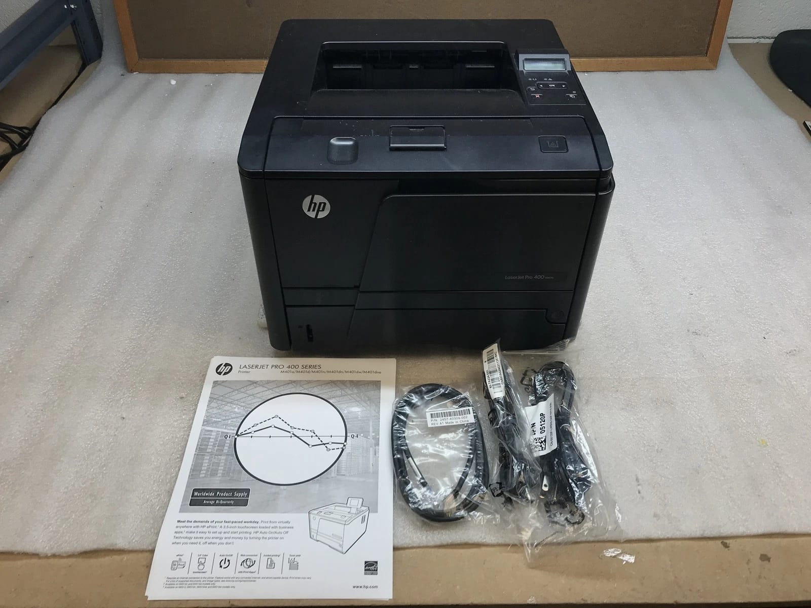 HP Laserjet 400 M401N Printers Used - Good