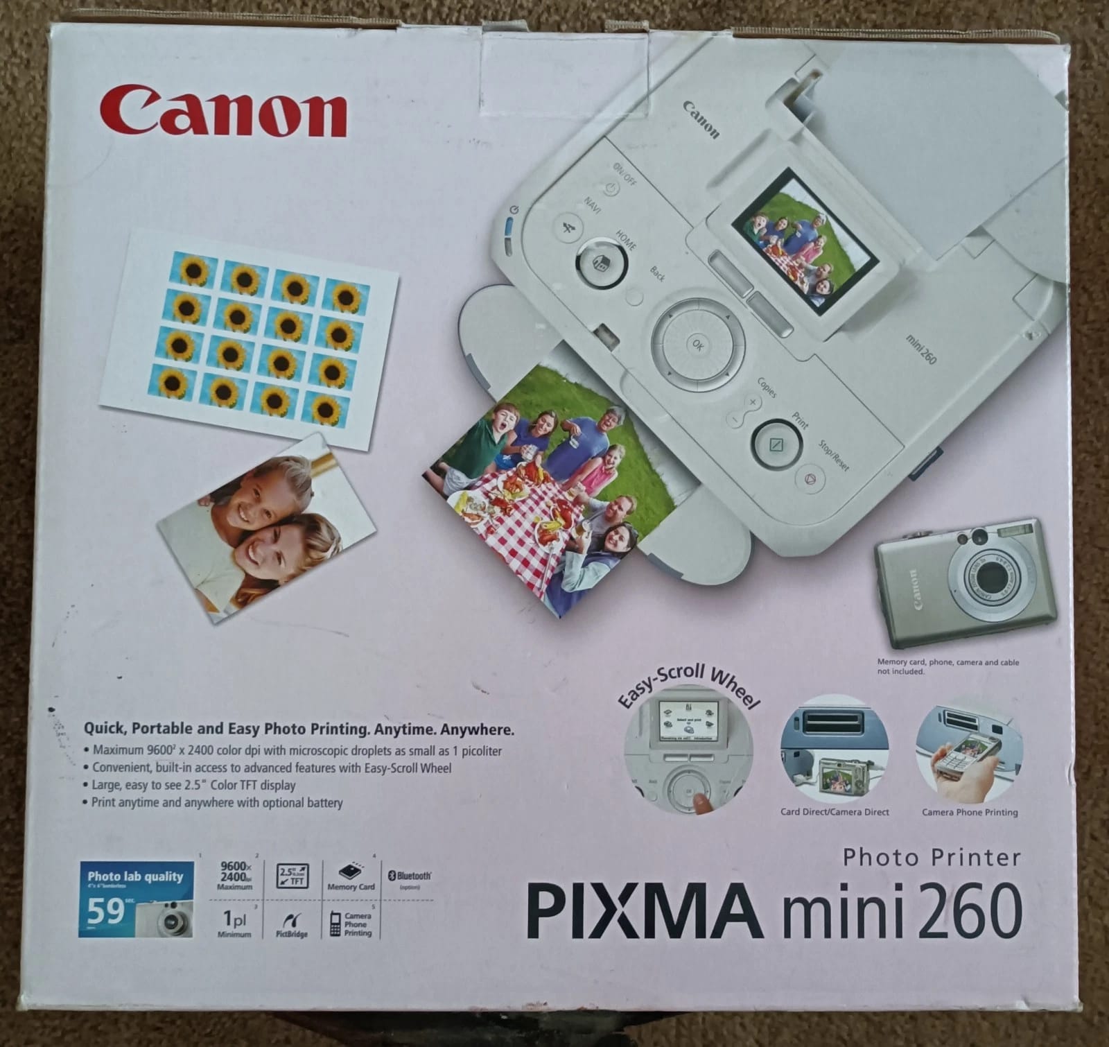 Canon Pixma mini260 Printers Open-Box Excellent