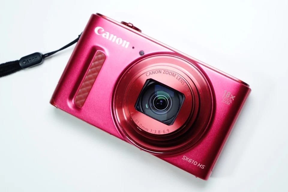 Canon PowerShot SX610 HS Digital Cameras White New Body Only