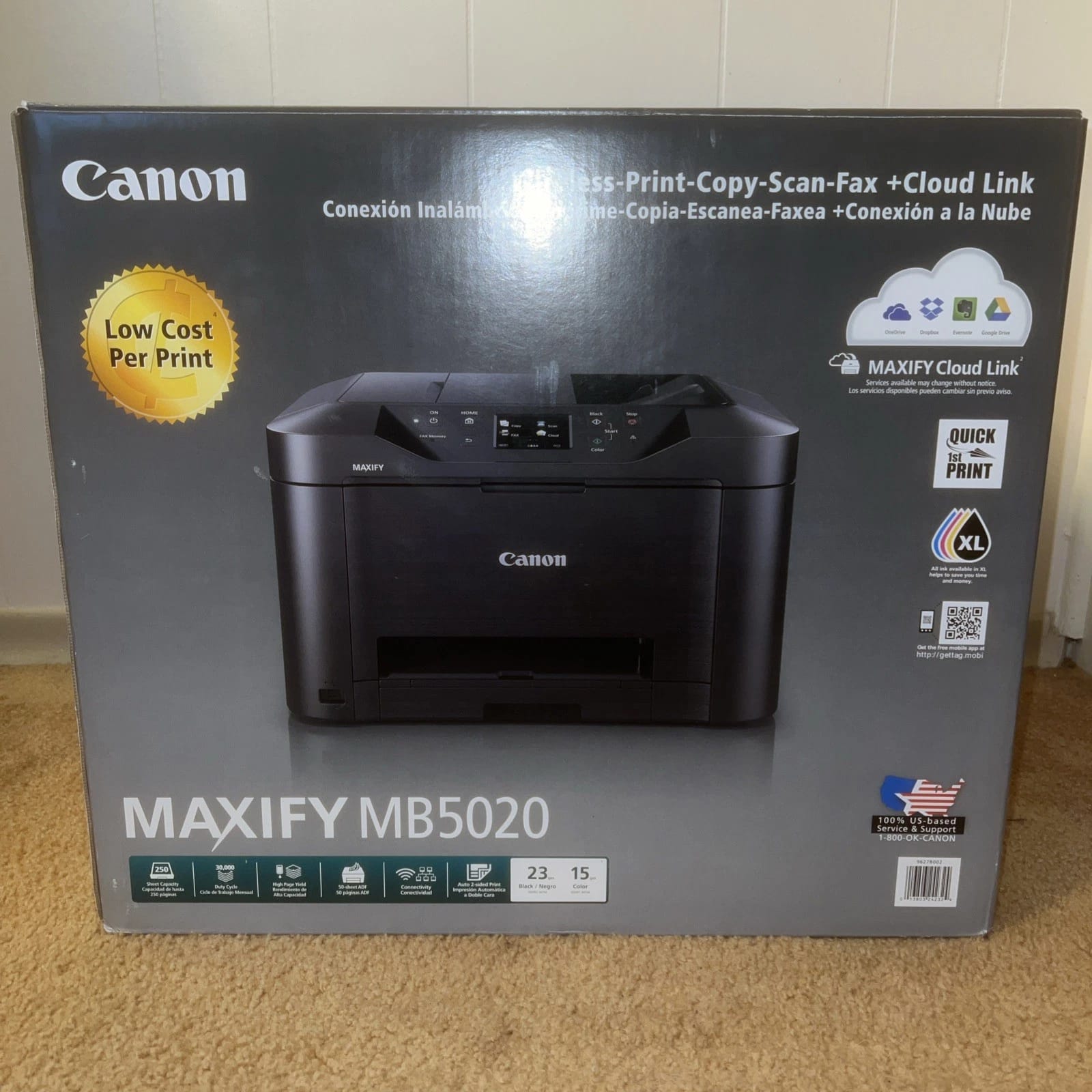 Canon MAXIFY MB5020 Printers Open-Box Excellent