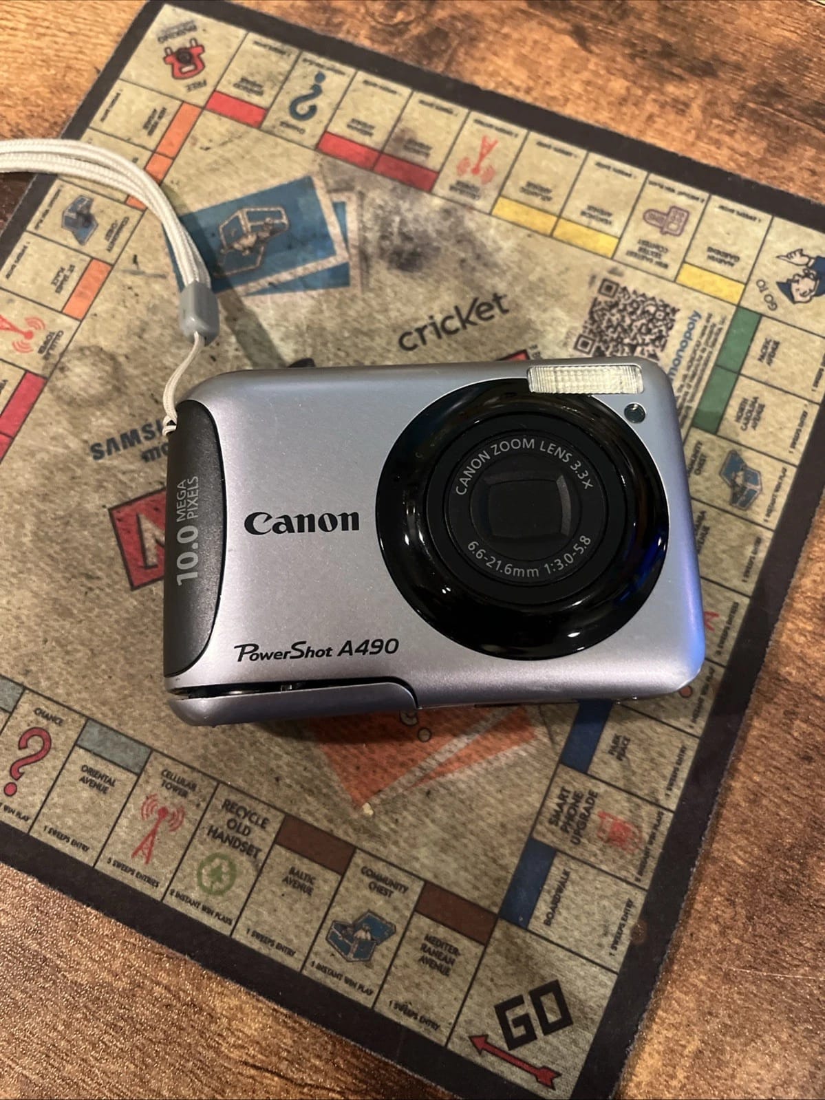 Canon A490 Digital Cameras Silver New Body Only