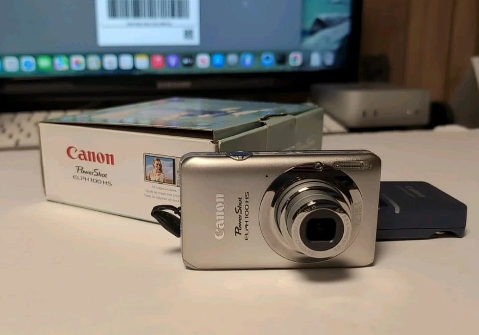 Canon PowerShot ELPH 100 HS Digital Cameras Orange New Body Only