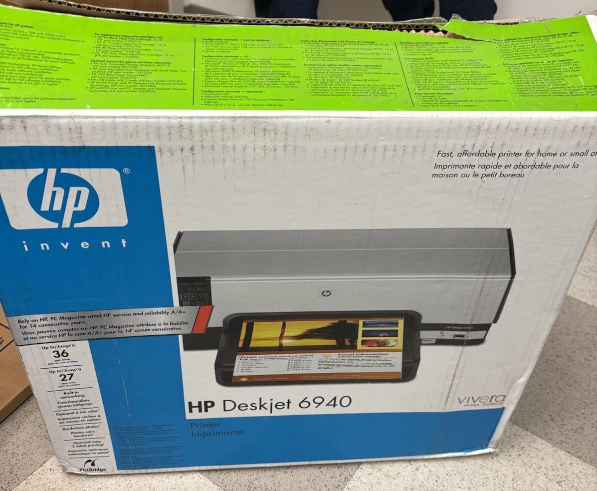 HP Deskjet 6940 Printers Used - Good