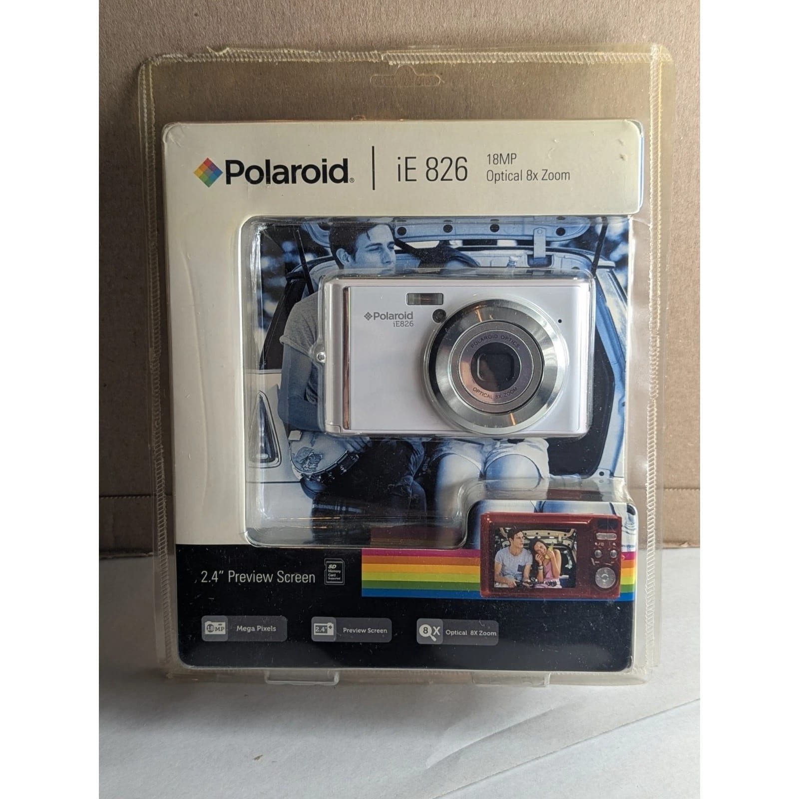Polaroid iE826 Digital Cameras Red New Body Only