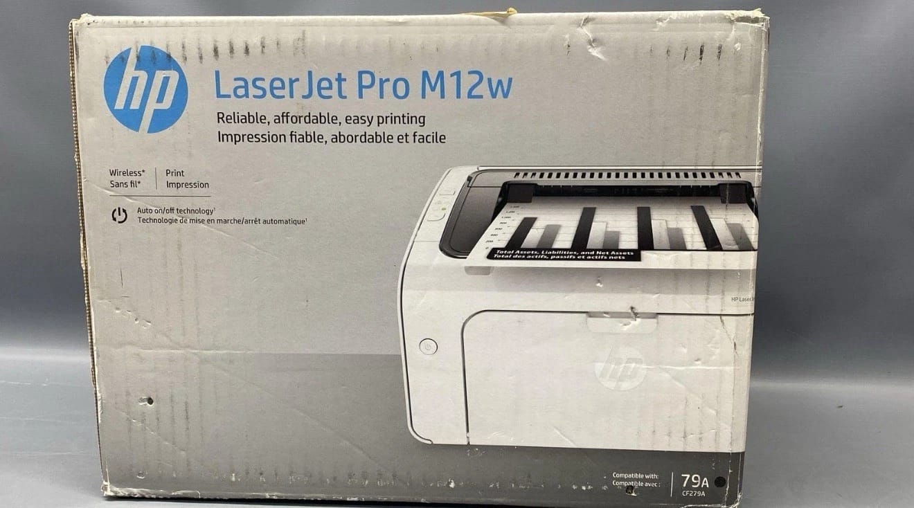 HP Laserjet Pro M12w Printers Used - Like New