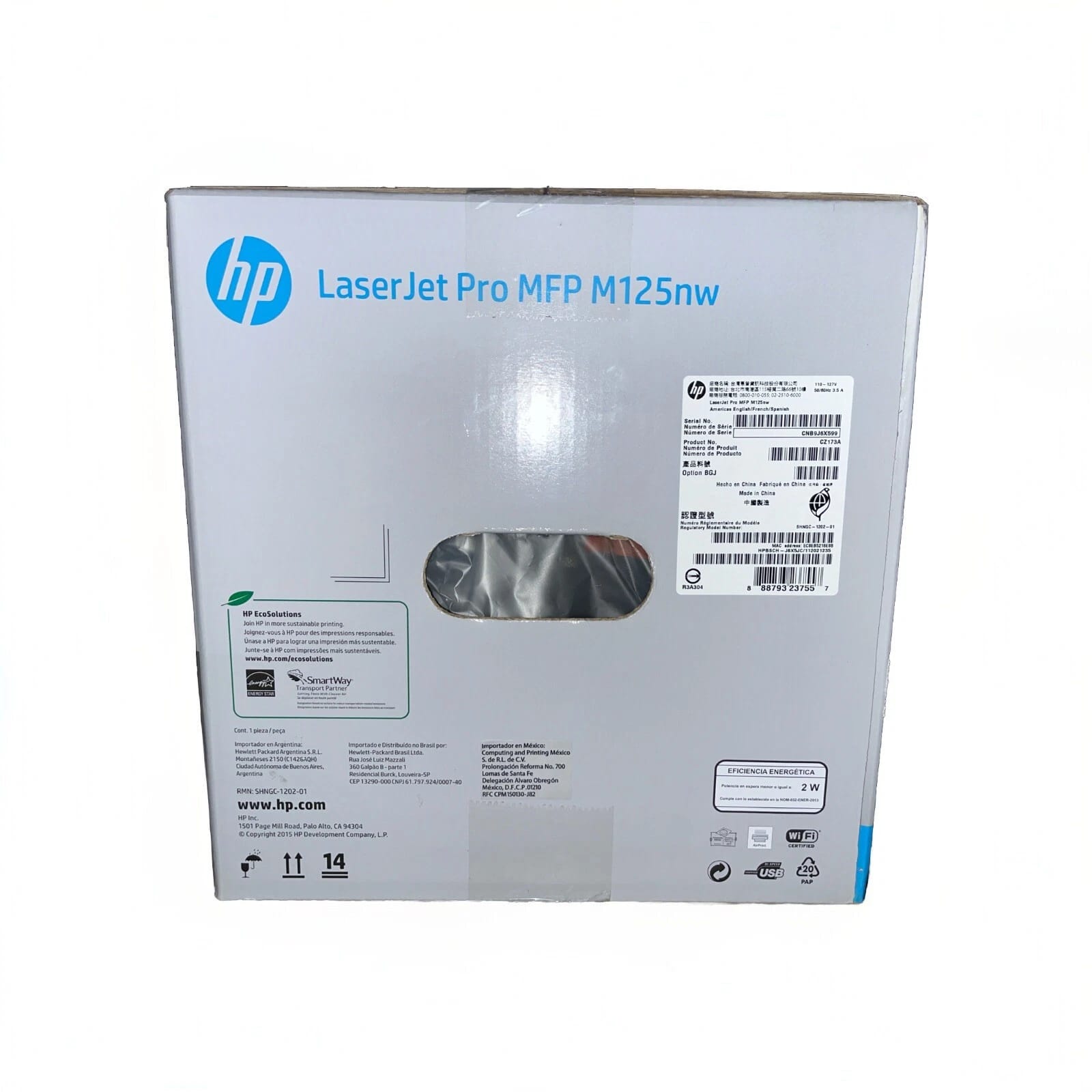 HP LaserJet Pro MFP M125nw Printers New