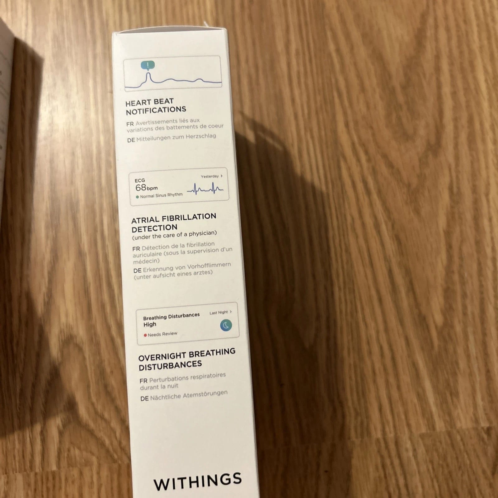 Withings ScanWatch Smartwatches Gold 38mm New