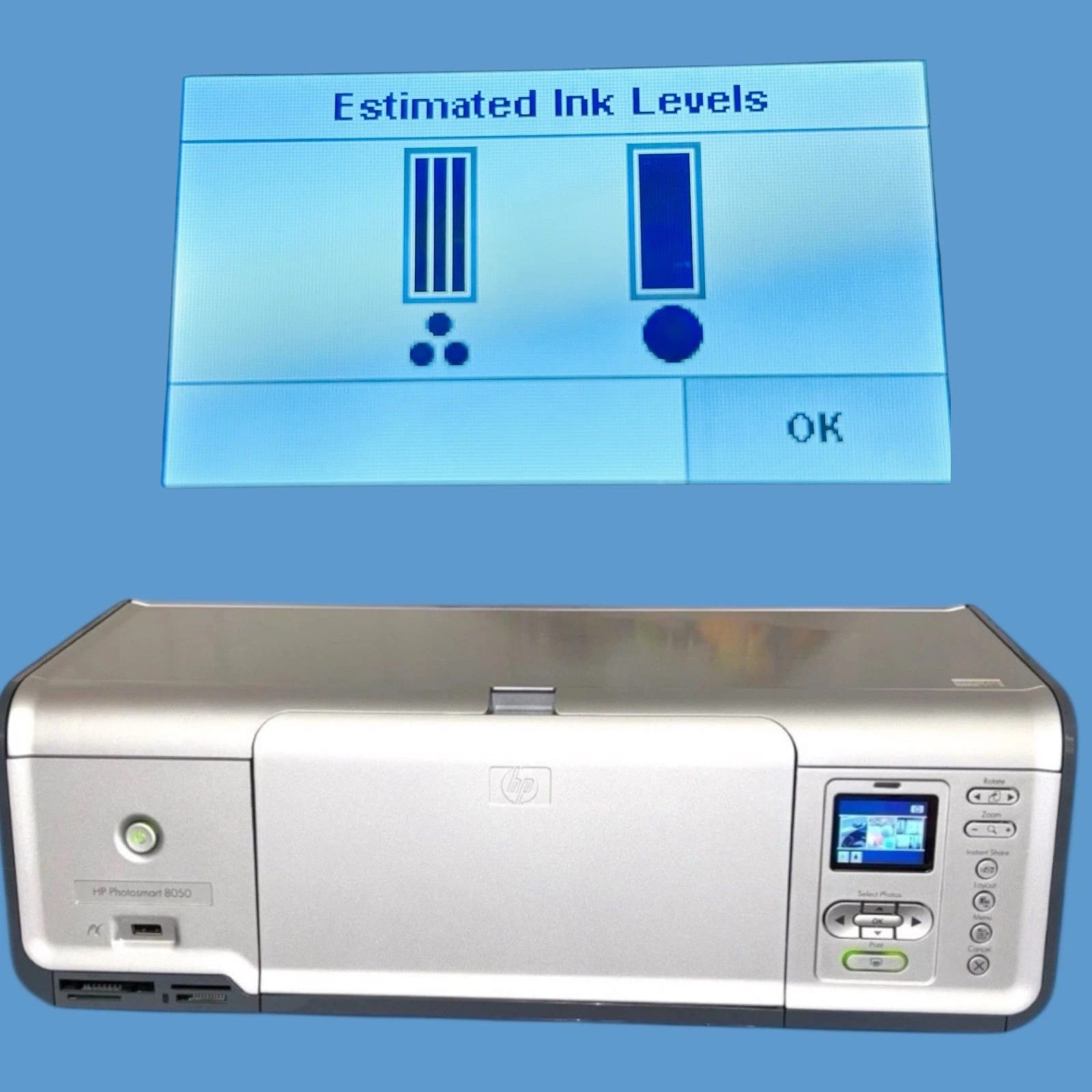 HP Photosmart 8050 Printers New