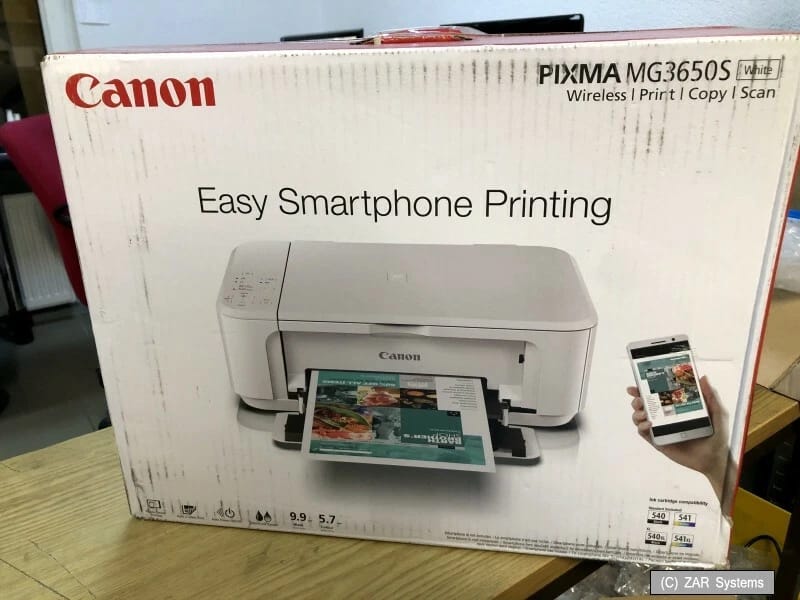 Canon PIXMA MG3650S Printers Used - Good
