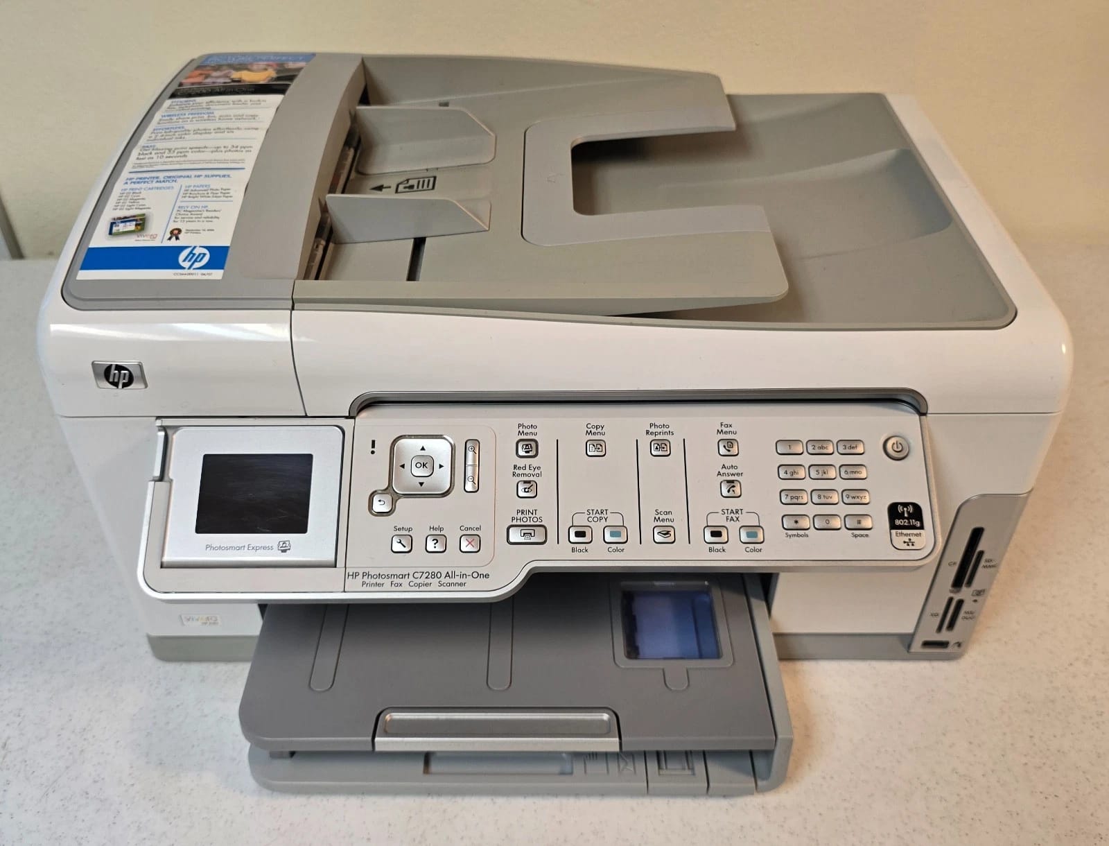 HP Photosmart C7280 Printers For parts or not working