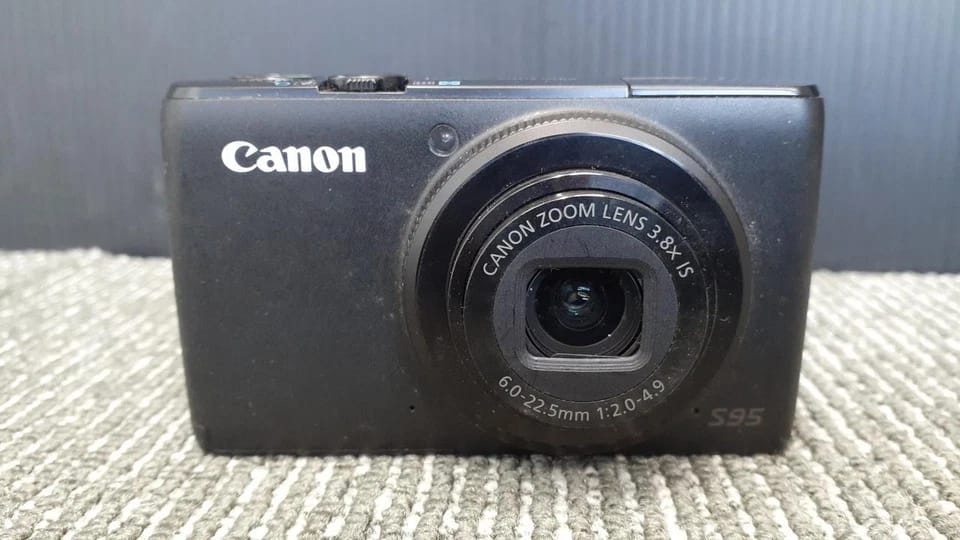 Canon PowerShot S95 Digital Cameras Black New Body Only