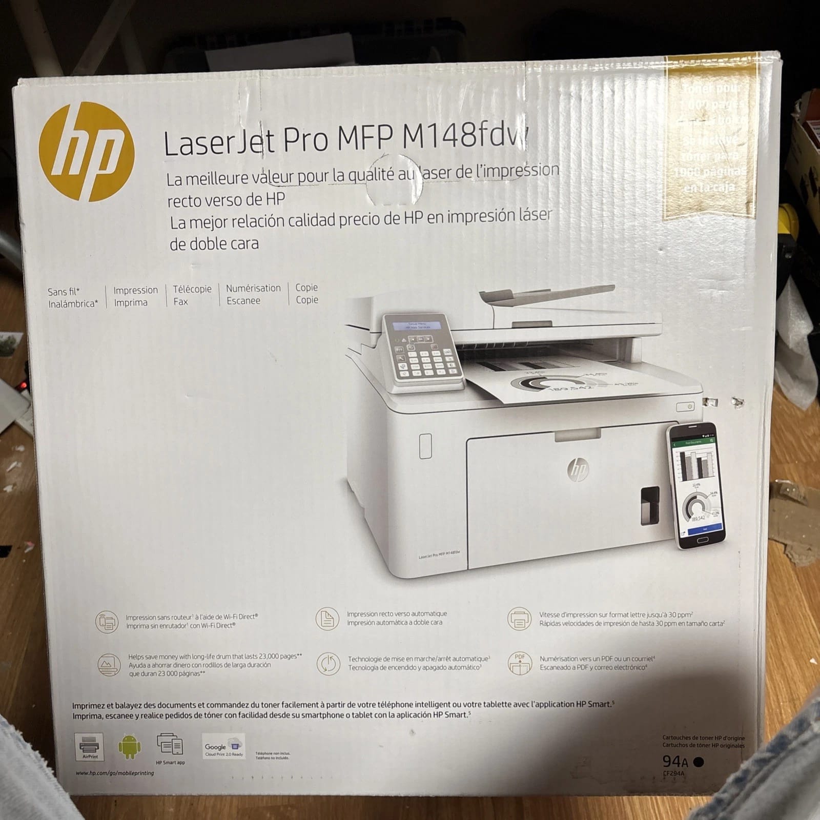 HP Laserjet Pro MFP M148fdw Printers Used - Good