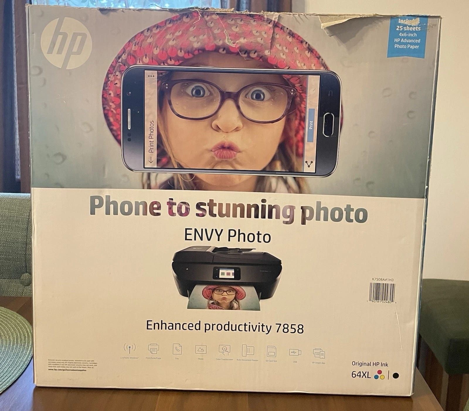 HP Photo 7858 Printers Used - Good