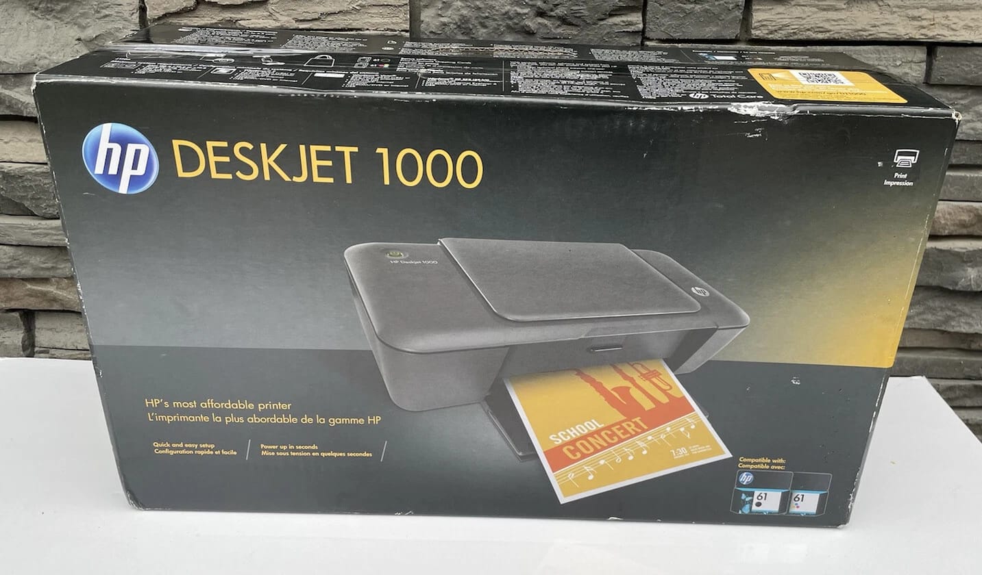 HP Deskjet 1000 J110a Printers Open-Box Excellent