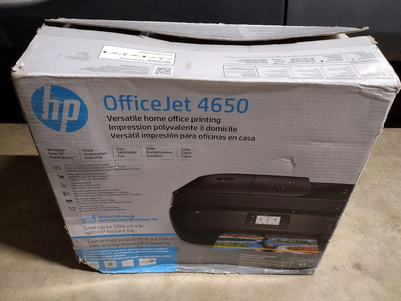HP OfficeJet 4650 Printers New