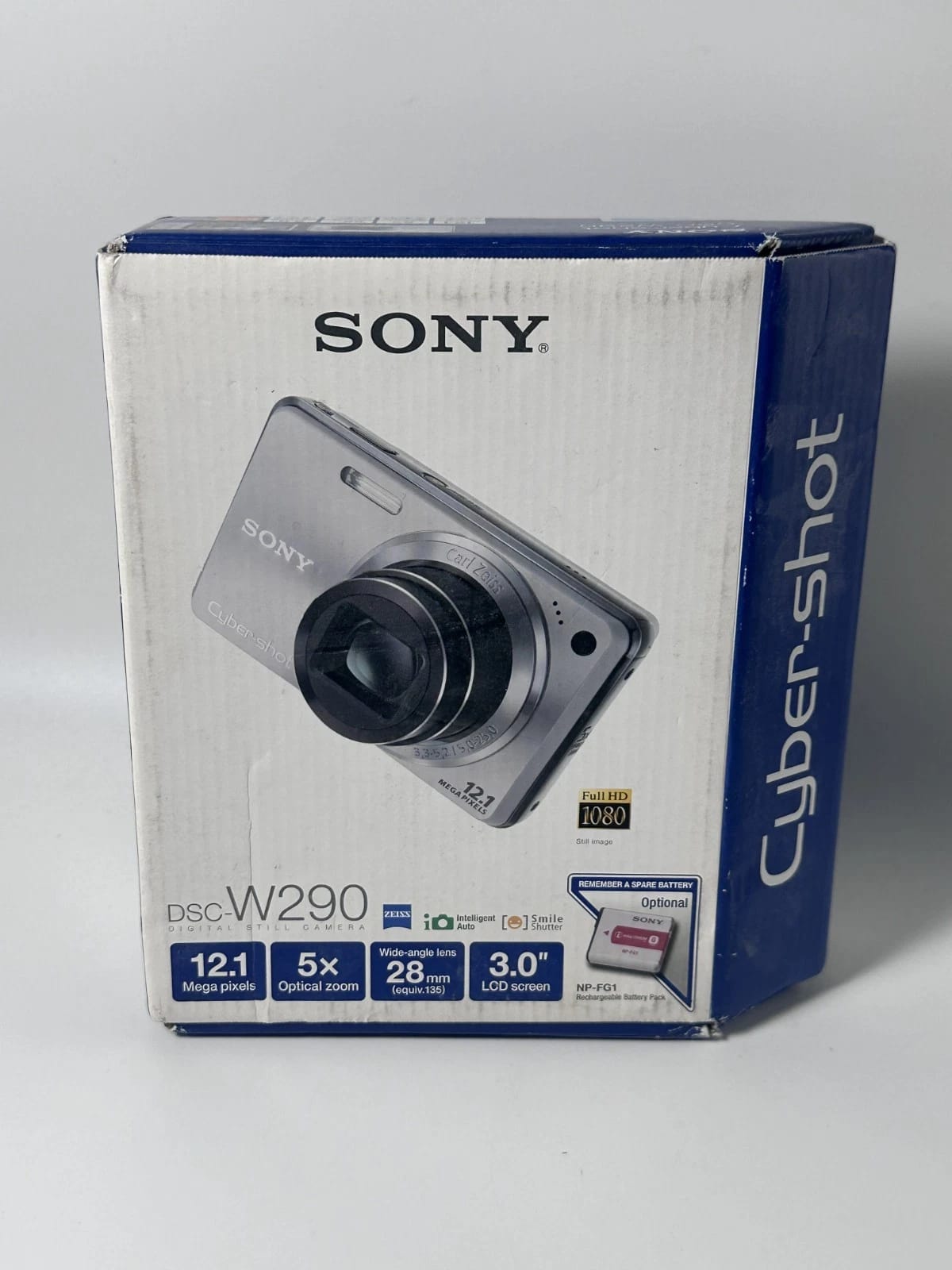 Sony Cyber-shot DSC-W290 Digital Cameras Black Used - Good Body Only
