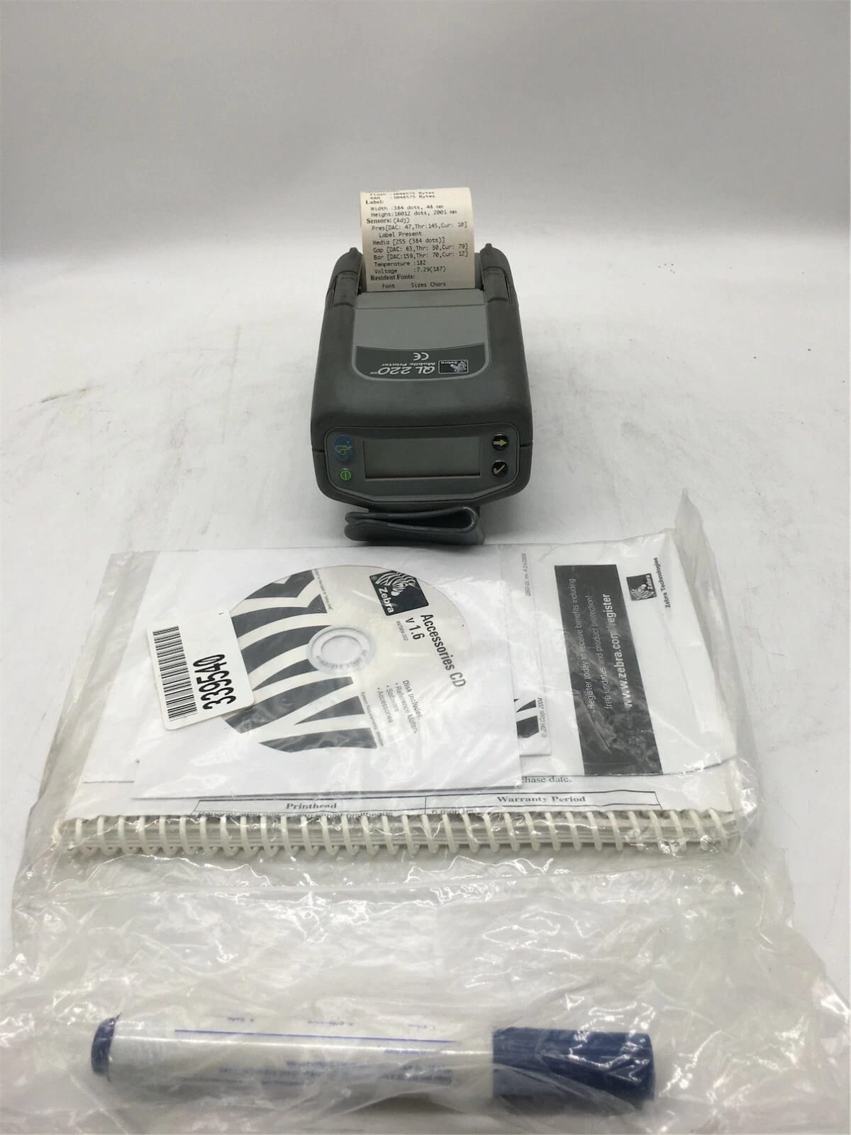 Zebra Q2A-LU1AVS00-00 Printers Used - Good
