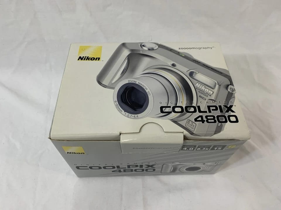 Nikon COOLPIX 4800 Digital Cameras Gray New Body Only
