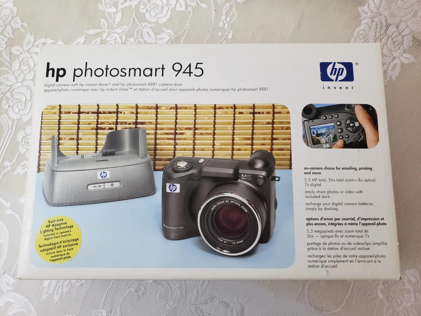 HP Photosmart 945 Digital Cameras Black Open-Box Excellent Body Only