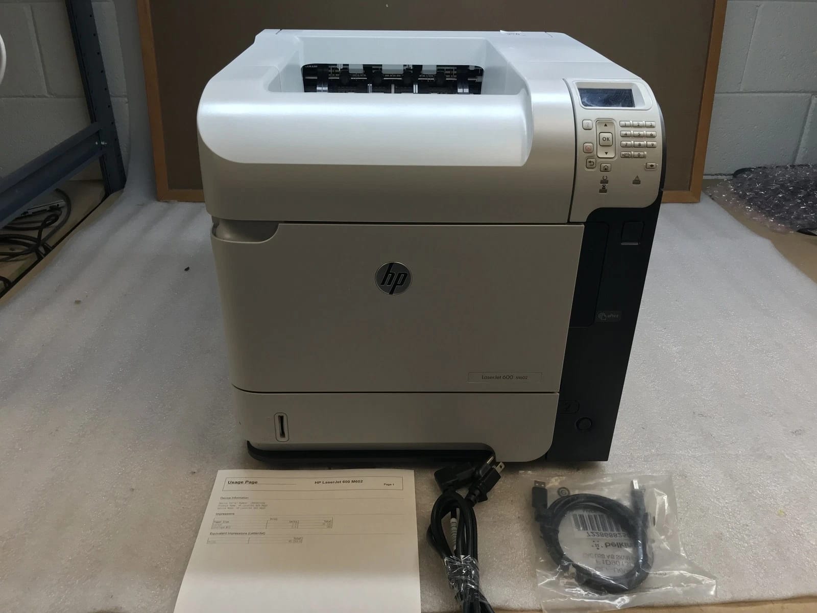HP 600 M602 Printers Used - Good